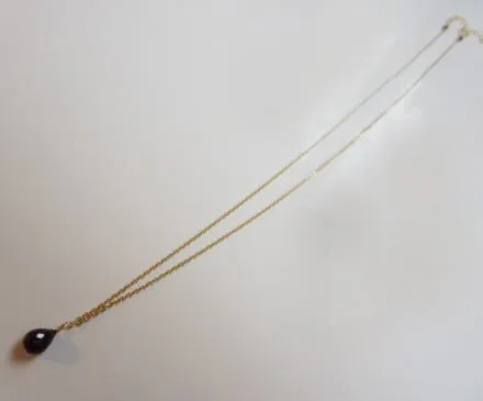 Garnet Necklace with K14 Gold Filled – 4